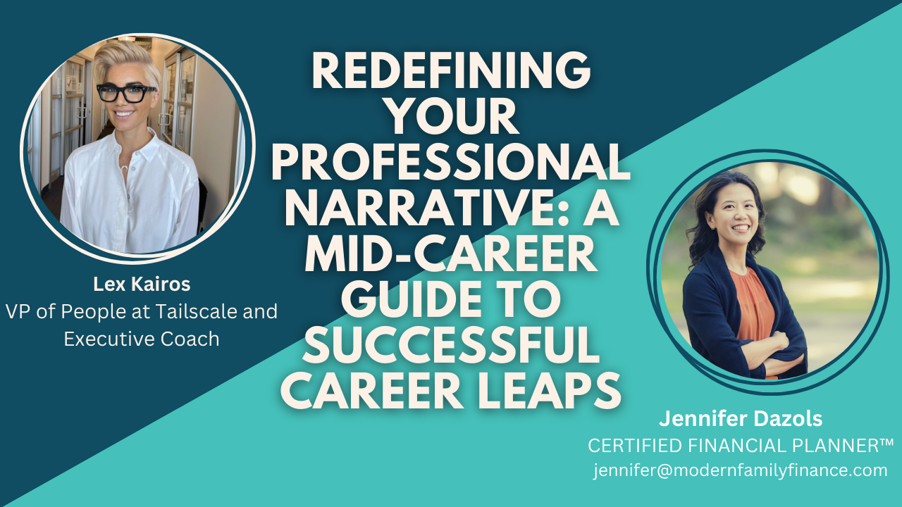 Podcast cover featuring Jenni and Lex Kairos – conversations on personal finance, productivity, and financial freedom.