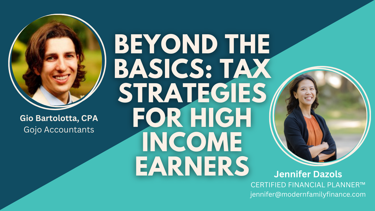 Beyond the Basics: Tax Strategies for High Income Earners