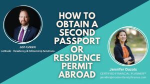 How to Obtain a Second Passport or Residence Permit Abroad. Learn more on the Modern Family Finance Podcast.
