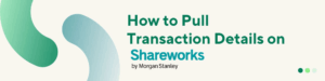 shareworks by morgan stanley