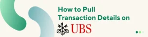 pull transaction of UBS
