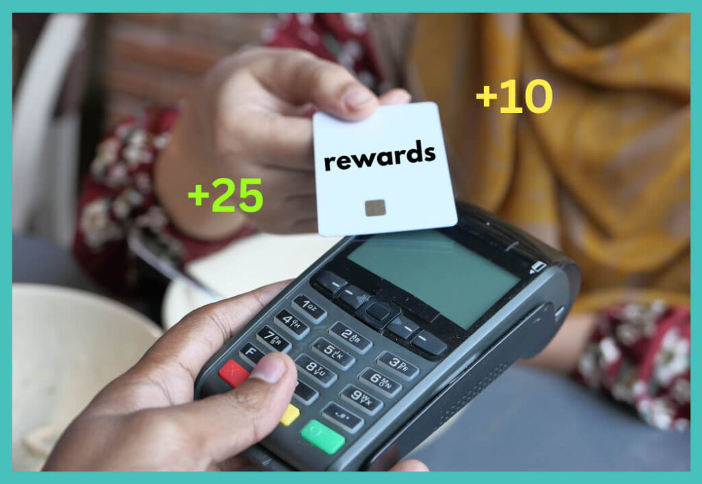 Woman Paying in a Store with her Credit Card